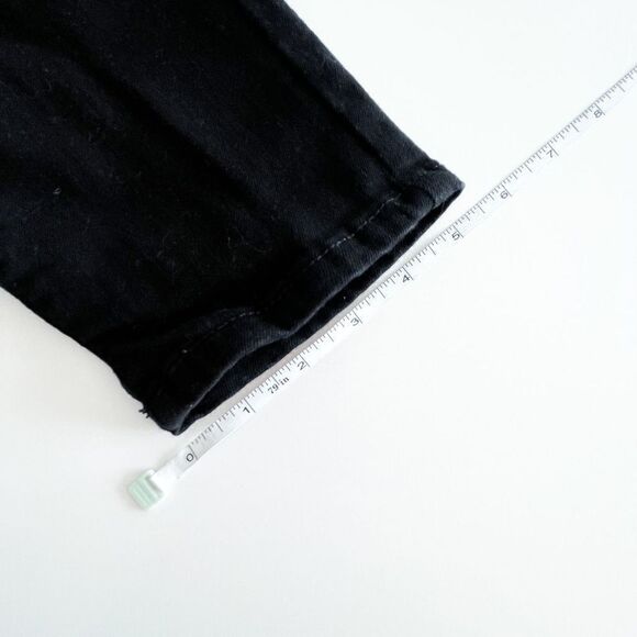 Banana Republic Women's Skinny Fit Denim Jeans Fade Resist Black Wash Size 29 - Picture 4 of 10